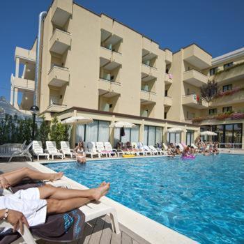 Park Hotel Kursaal Misano Adriatico Kültér fotó